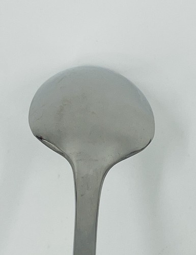 Set of 4 Cambridge Stainless Teaspoons Madison Satin Handle Flatware Fiddle Tip - Picture 7 of 8