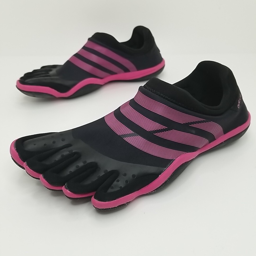 Adidas Adipure Barefoot Trainer Shoes Women's Size Black Pink