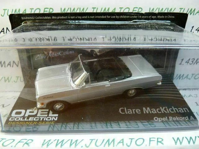 OPE122 voiture 1/43 IXO designer serie OPEL collection : REKORD A C.MacKichan - Photo 2/2