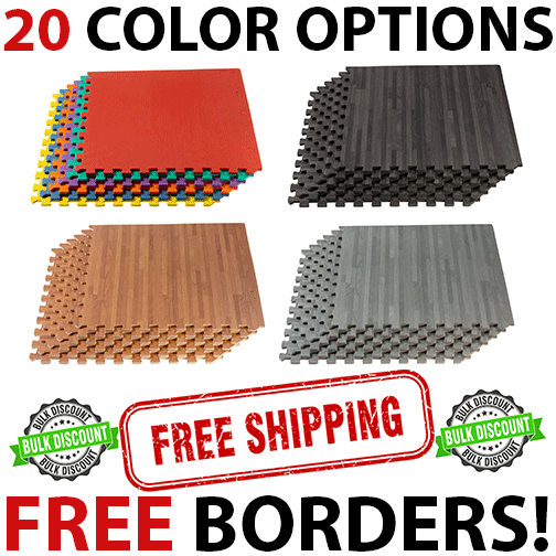 We Sell Mats Black 4ftx8ftx4in Thick Bi Folding Crash Landing Mat