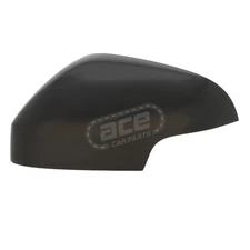 Wing Door Mirror Cover Cap Casing Volvo V50 2010-2013 Black Passengers Side Left
