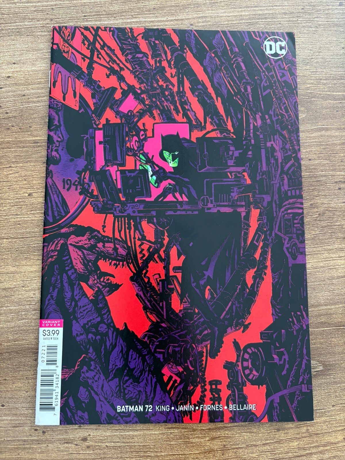 Lot Of 2 Batman # 72 DC Comic Books NM 1 Regular Cover; 1 Variant 6 ...