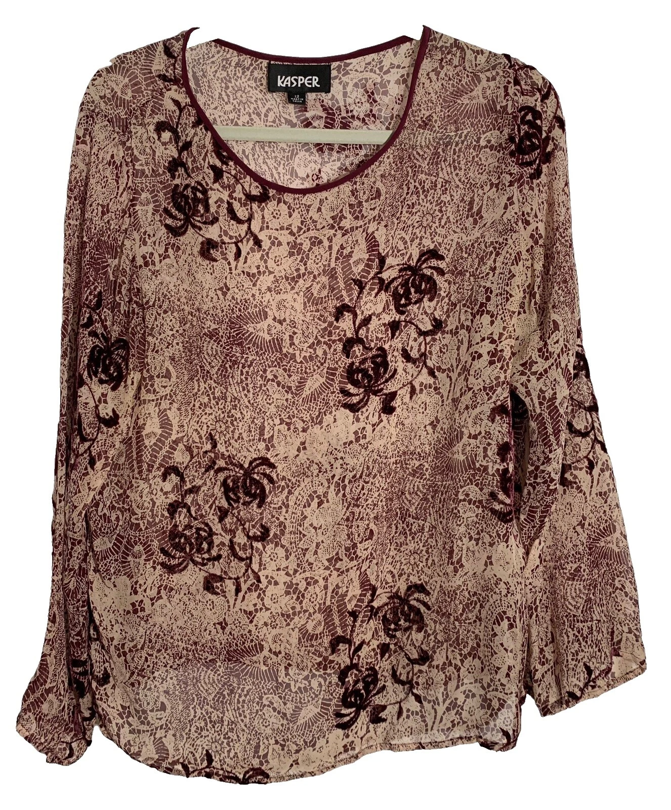 Camisetas Paisley negocios Kasper para De mujer