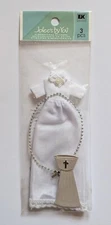 MINI Baby Baptism Gown Jolee's By You Scrapbooking Embellishments