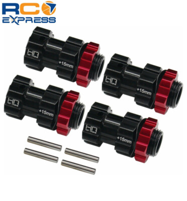Hot Racing Arrma 1/8 4x4 Aluminum 17mm Hex Hubs 15mm Offset AON117X15