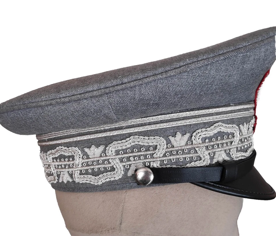 Casquette de général italien Regio Esercito WW2 REPRODUCTION - Photo 3/4