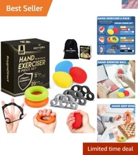 Comprehensive Hand Fitness Kit - 8 Essential Tools for Grip Strength and Rehab