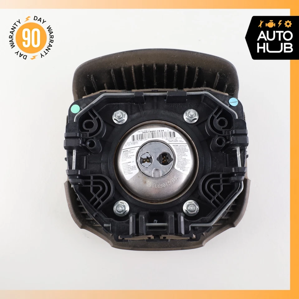 Bolsa de aire para volante Jaguar X400 tipo X marrón OEM Foto 3 de 4