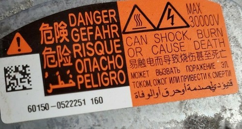 17 SUBARU legacy HEADLIGHT BALLAST LEXUS W/IGNITER # 60150 0522251 160  - Imagen 2 de 4