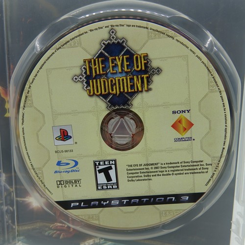The Eye of Judgment (Sony PlayStation 3, 2007) NO MANUAL TESTED - Picture 5 of 5