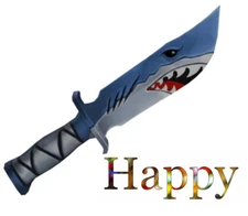 SHARKY KNIFE💙👻FAST DELIVERY💙👻MM2 ROBLOX RARE SUMMER COLLECTIBLE