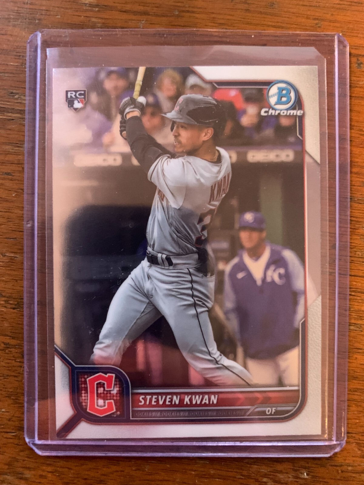 2022 Topps Bowman Chrome STEVEN KWAN Base Rookie #39 RC Guardians