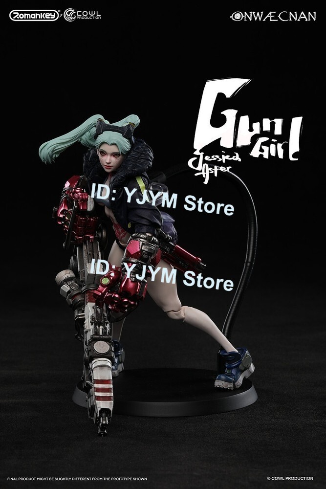 New Romankey X COWL 1/12 Gun Girl Collectible Female Action Figure