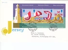 Tourism minisheet GB Jersey FDC 1975 (104632)