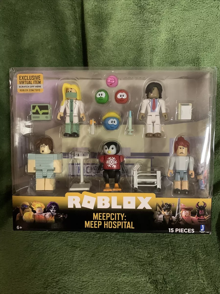 Roblox Celebrity Collection - MeepCity: Meep Hospital Figures COMPLETE!