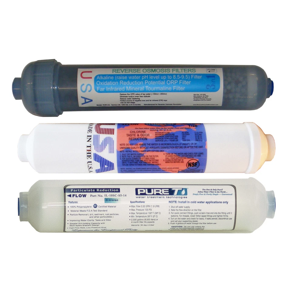 4-stage Alkaline Countertop Reverse Osmosis RO Water Purification System,100 GPD - Image 3 of 4