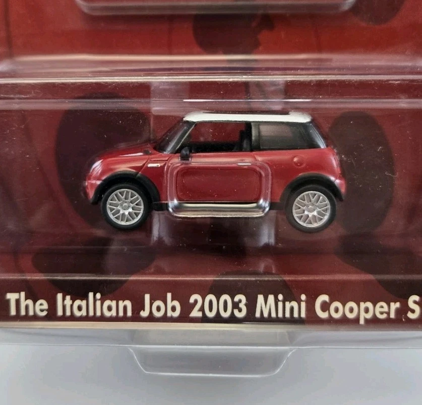 MALIBU INTERNATIONAL THE ITALIAN JOB 2003 MINI COOPER S Lot of 2 Red & Blue - Image 4 of 4