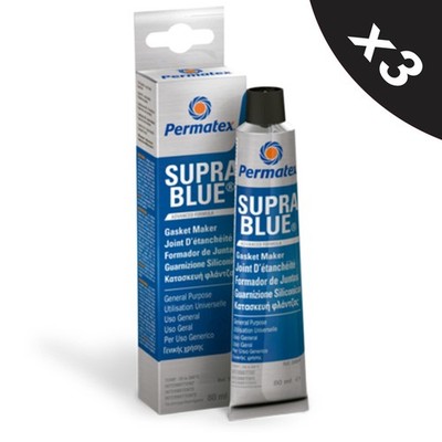 3x RTV Silikon Sofortdichtung Maker Blau Hochtemperatur Dichtstoff 80ml OEM Spezifikation