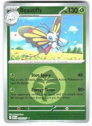 Beautifly 013/217 Ascended Heroes Reverse Holo