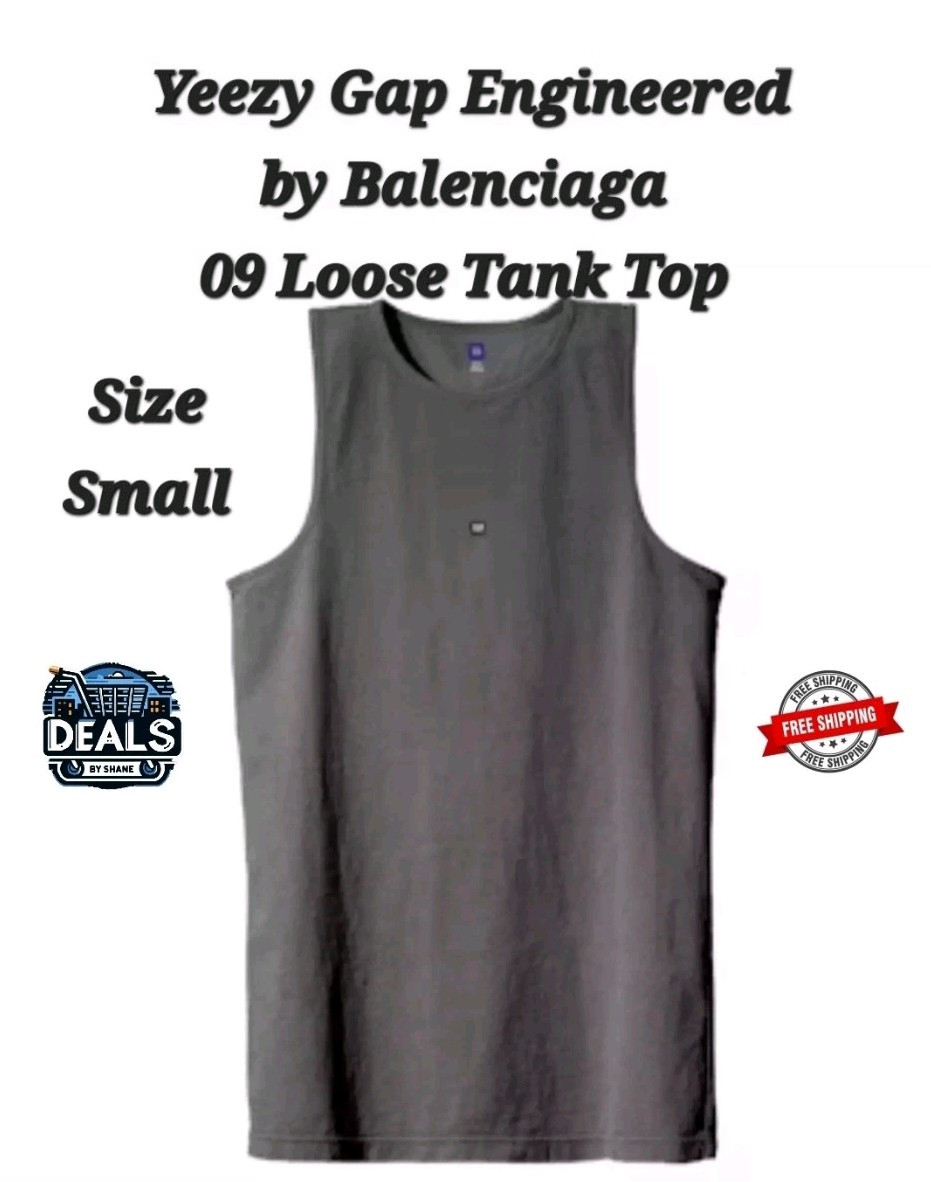 YEEZY GAP イージー ギャップ LOOSE TANK Yeezy Gap Yzy Engineered by Balenciaga 09 Loose Tank Top Men