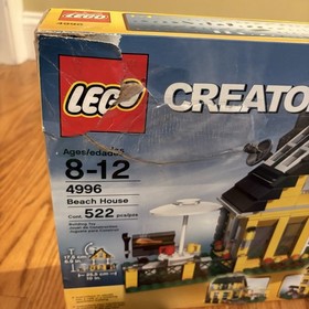 LEGO Creator Beach House Building Set 3 in 1 Series 4996 Retired w/ Box Complete
