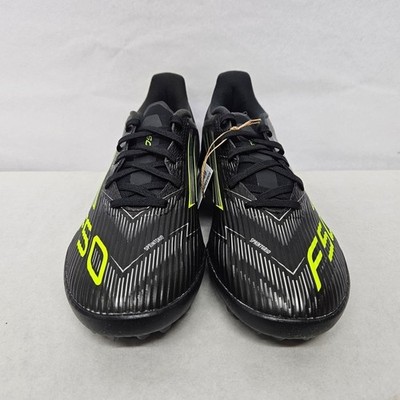 Adidas F50 League TF Soccer Cleats JH7725 Black Lucid Lemon Mens Size 11.5 Adidas F50 League TF Soccer Cleats JH7725 Black Lucid Lemon  main image 3