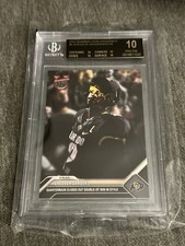 🔥Black Label Shedeur Sanders 2023 Bowman Now University BGS 10 Pristine Browns