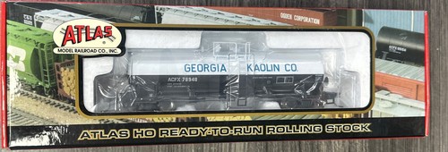 ATLAS HO RTR #1714-2 ACF coche cisterna caolín Georgia caolín #78948 nuevo en caja | Condition: New