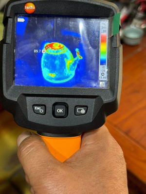 USED 1PC Testo 870-2 (FedEx/DHL)