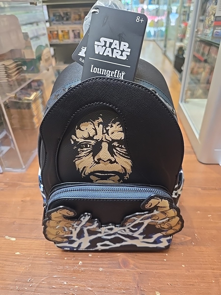 Loungefly Star Wars Exclusive Emperor Palpatine Force Lightning Mini Backpack Star Wars Exclusive Emperor Palpatine Force Lightning Mini  main image 2
