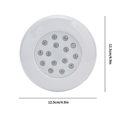 7W LED Pool Light RGB Full Glue Colorful Adjustable Landscape Lamp For Pond SET