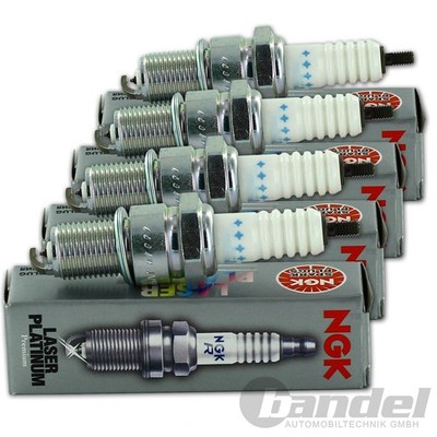 4x NGK ZÜNDKERZEN passend für FORD C-MAX FOCUS ESCORT 6 7 FIESTA FUSION MONDEO