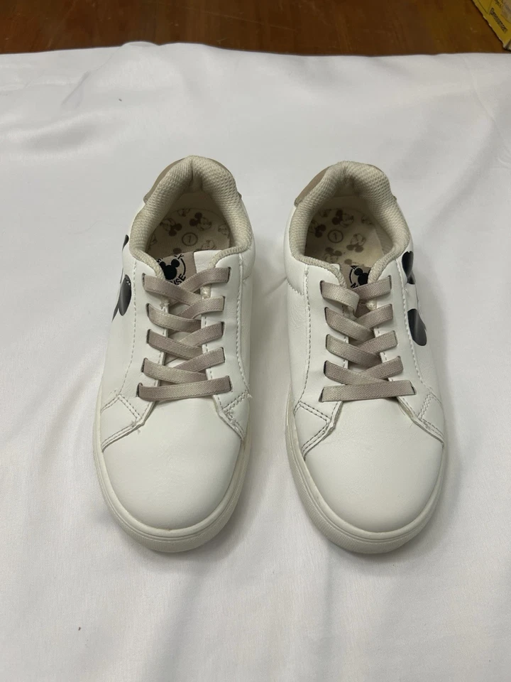 Tênis Disney Mickey Mouse branco tamanho 1 juvenil - Imagem 2 de 4
