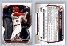 2023 Bowman Draft #BD-149 Zach Levenson