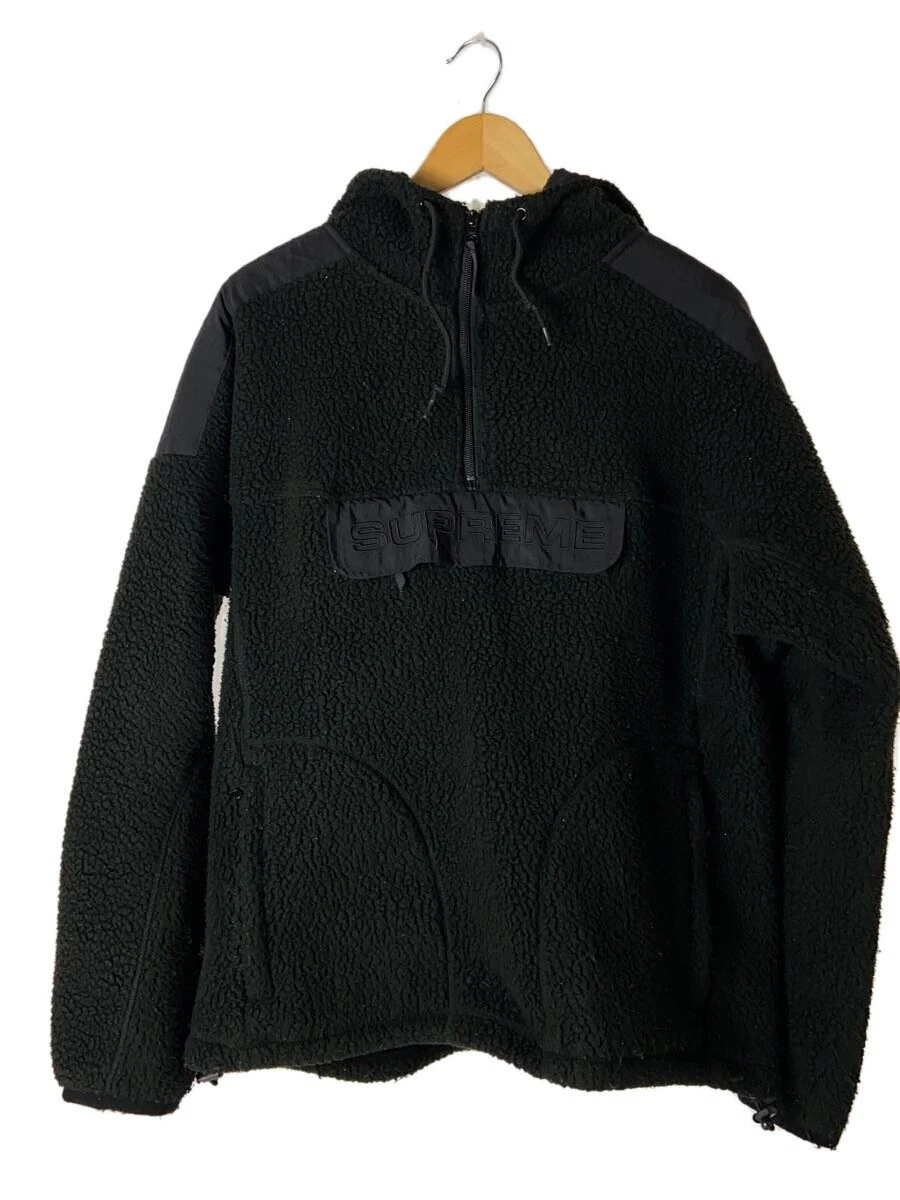Sweat à capuche zippé Supreme noir M occasion