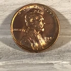 1942-D BU Bright RED Unc Lincoln Wheat Cent Looks Great Free Shipping B