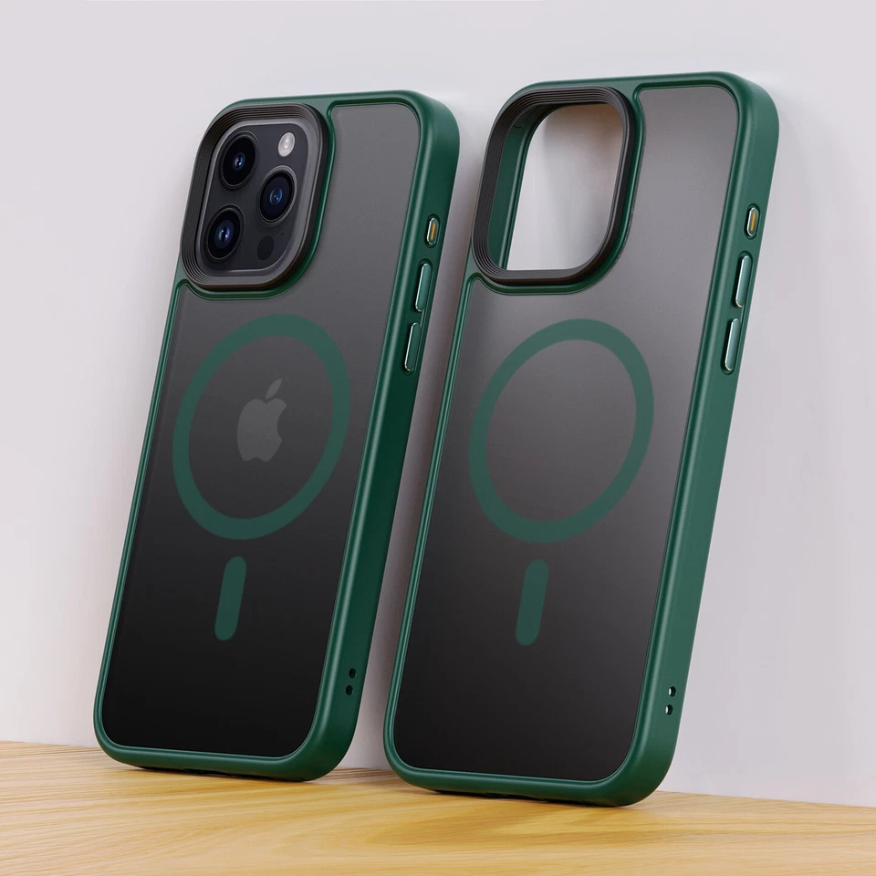 Mag Safe Magnetic Frosted Case For Apple iPhone 15 15 Plus 15 Pro 15 Pro Max - Image 4 of 4