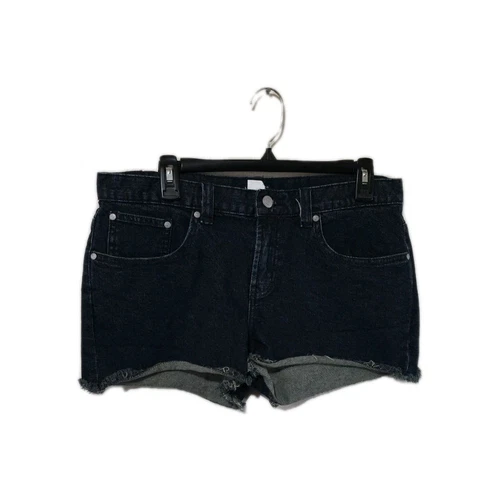 Venus Cut Off Womens Shorts Size 12 Blue Jean Button & Zippered Large Woman Shor