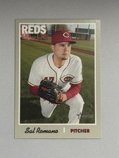 Sal Romano 2019 Topps Heritage Cincinnati Reds #133  O107