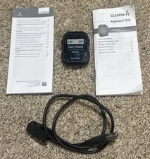 GARMIN APPROACH G10 GPS CLIP ON GOLF RANGEFINDER WITH MAGNETIC OEM USB CHARGER