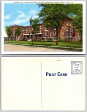 Nelson Hall Dormitory Stevens Point WI Postcard