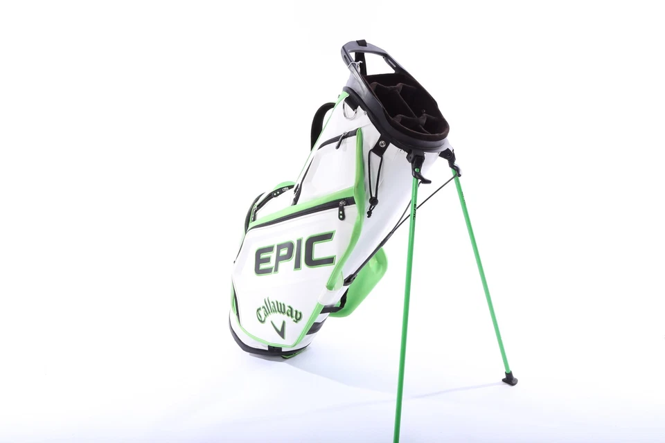 Bolso de pie Callaway Epic 5 vías verde/blanco Foto 2 de 4