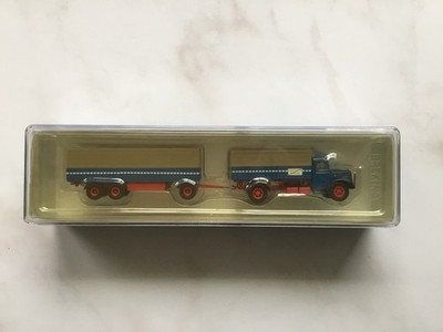 Brekina 1:87 72104 MAN F 8 Hängerzug in OVP
