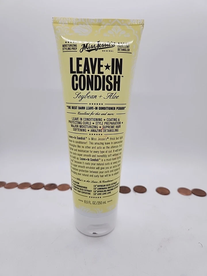 Desenredante Miss Jessie's Leave In Condish 8,5 fl oz soja + aloe NUEVO Foto 3 de 4