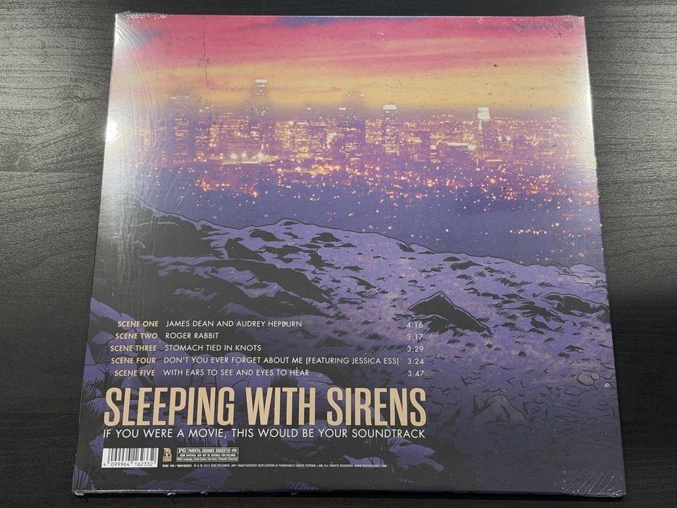 SLEEPING WITH SIRENS - If You Were A Movie T.W.B.Y.S Ltd SPLATTER COLOR VINYL LP - Image 3 of 4