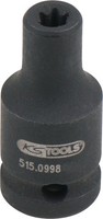"1/4\" Torx-E-Kraft-Stecknuss, Kurz, E4 - Ks Tools 515.0998"