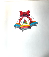 Original Mixed Media Art Signed by Artist James Peele, 11x8.5", Beautiful Cond.