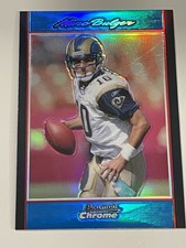 2007 Bowman Chrome Blue Refractor Marc Bulger 44/150