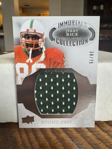 2013 Upper Deck Quantum Immortals Collection Jersey /75 Jerry Rice #LC-JR HOF