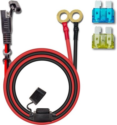 10AWG 2FT Charger Cable, SAE to O Ring Terminal Quick Disconnect Harness, 2 P...